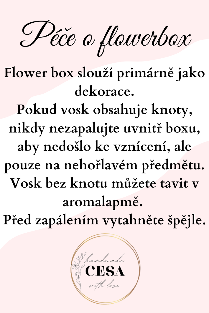 Péče o flowerbox